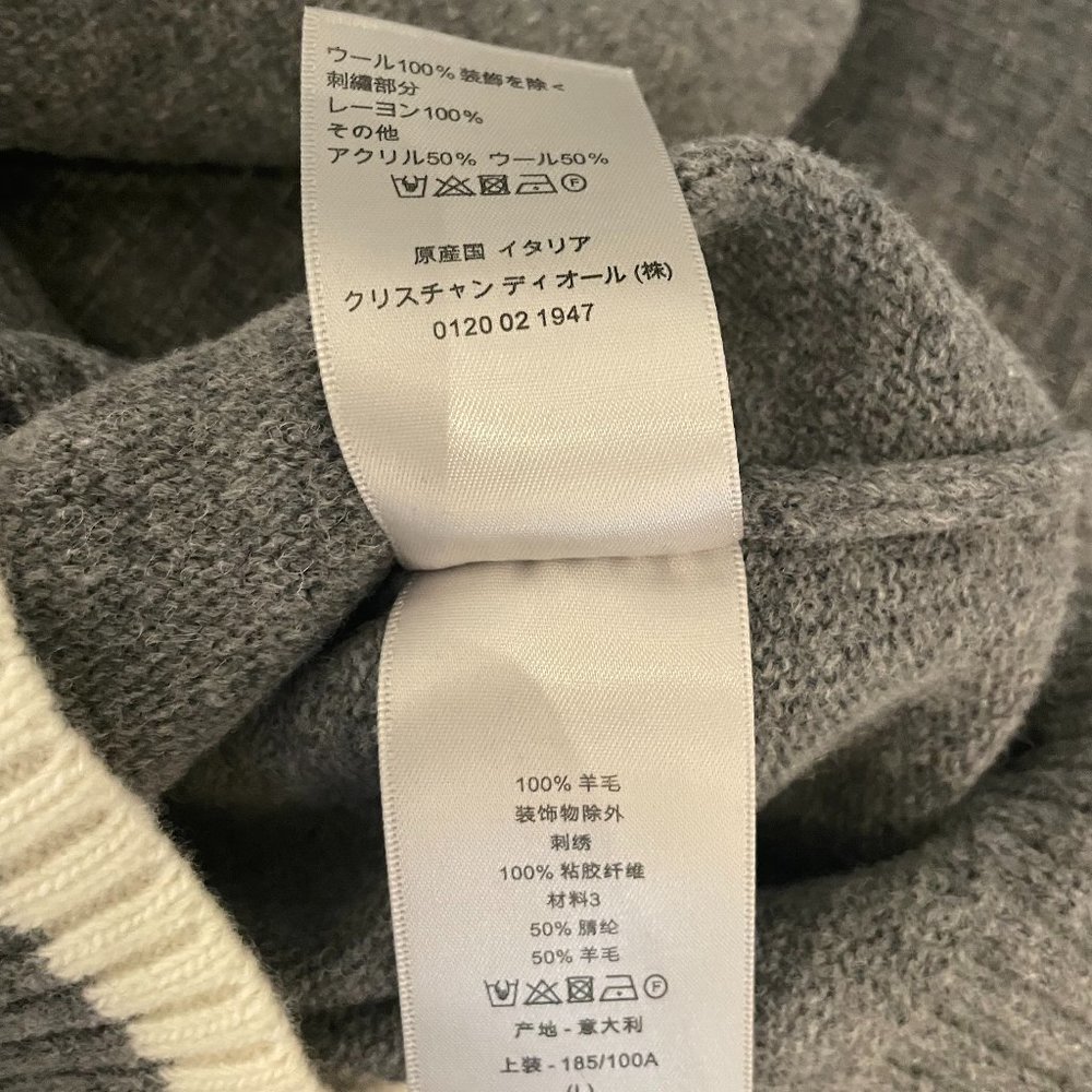 RARE! Christian Dior Atelier Sweater - Size L - Picture 4 of 6